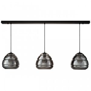 Hanglamp Savoy smoke 3 lichts