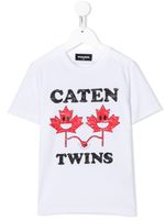 DSQUARED2 KIDS t-shirt Caten Twins - Blanc - thumbnail