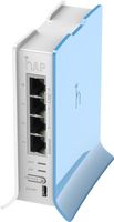 Mikrotik RB941-2ND-TC draadloos toegangspunt (WAP) 300 Mbit/s Blauw, Wit - thumbnail