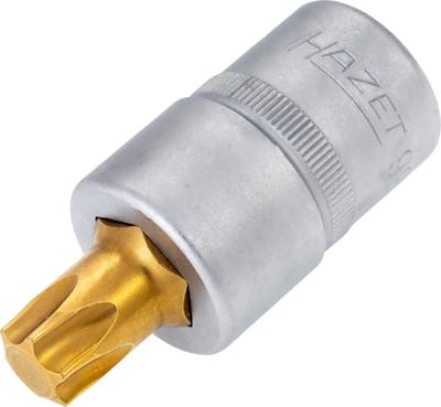 HAZET Dopsleutelbit 992-T55 · 1/2 inch (12,5 mm) vierkant hol · Binnen-TORX®-profiel · SW T55