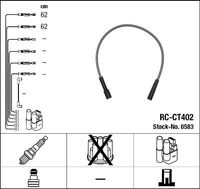 Bougiekabelset RCCT402