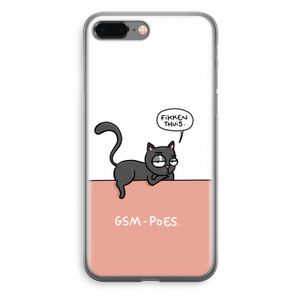 GSM poes: iPhone 8 Plus Transparant Hoesje