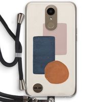Geo #3: LG K10 (2017) Transparant Hoesje met koord