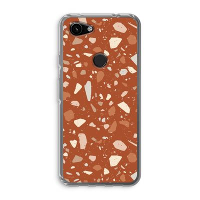 Terrazzo N°22: Google Pixel 3a Transparant Hoesje