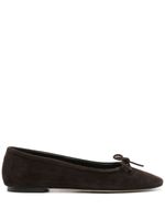 Aeyde ballerines en daim - Marron