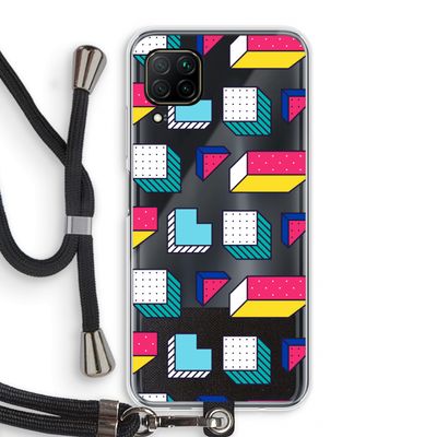 8-bit N°7: Huawei P40 Lite Transparant Hoesje met koord