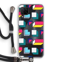 8-bit N°7: Huawei P40 Lite Transparant Hoesje met koord