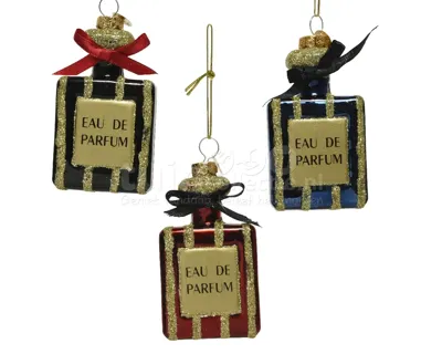 Kerstornament Parfumfles Assorti 1st