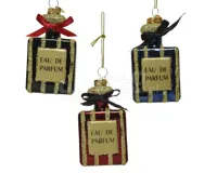 Kerstornament Parfumfles Assorti 1st