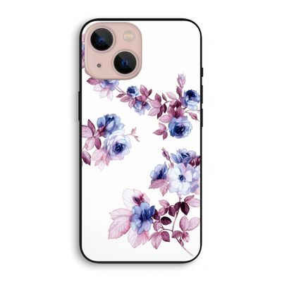 Waterverf bloemen: iPhone 13 mini Biologisch afbreekbaar hoesje