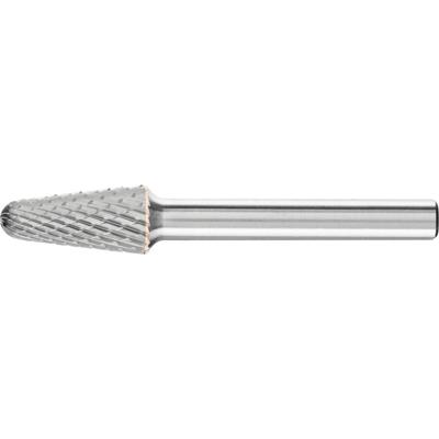 PFERD TOOLS 21125046 Freesstift Kegel Lengte 60 mm Afmeting, Ø 10 mm Werklengte 20 mm Schachtdiameter 6 mm