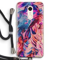 Pink Orchard: Xiaomi Redmi 5 Transparant Hoesje met koord