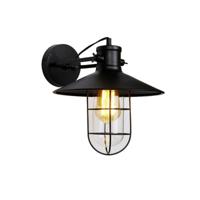 Wandlamp EDM 32103 Zwart 60 W