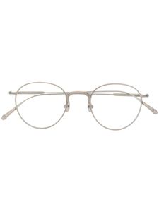 Matsuda lunettes de vue à monture ronde - Métallisé