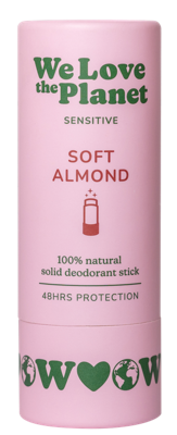 We Love The Planet Soft Almond Deodorant Stick