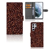 Samsung Galaxy S22 Ultra | Book Cover | Koffiebonen