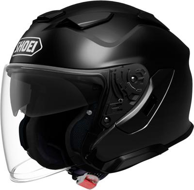 SHOEI J-Cruise 3, Jethelm of scooter helm, Zwart