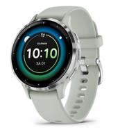 Garmin Venu 3S 3,05 cm (1.2") AMOLED 41 mm Digitaal 390 x 390 Pixels Touchscreen Grijs, Zilver Wifi GPS