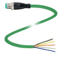 Pepperl+Fuchs 70137367 Sensor/actuator connector, geassembleerd Aantal polen (sensoren): 4 10 m 1 stuk(s)