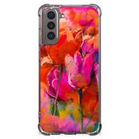 Back Cover Samsung Galaxy S21 Tulips