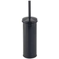 MSV Industrial Toilet/wc-borstel houder - metaal - donkergrijs - 38 cm   -
