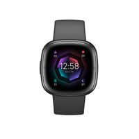 Fitbit Sense 2 Zwart GPS - thumbnail