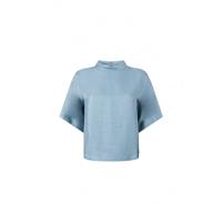 Jansen Amsterdam - Blauw | Dames | Top | Blauw | 42 | regular | Kamst mode