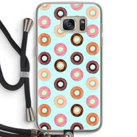 Donuts: Samsung Galaxy S7 Transparant Hoesje met koord