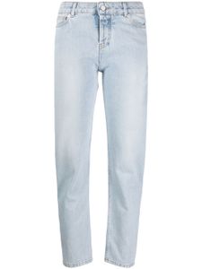 Alexandre Vauthier jean droit à coupe slim - Bleu