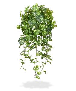 Monstera kunst hangplant 80cm - bont