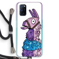 Lama: Oppo A52 Transparant Hoesje met koord