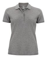 Clique 028265 Classic OC Polo Ladies - Grijsmelange - XXL