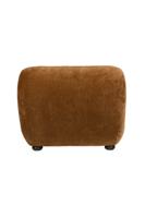 Fauteuil Wyatt Velours Cognac