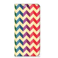 Samsung Galaxy A23 Hoesje met Magneet Zigzag Multi Color - thumbnail