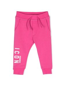 DSQUARED2 KIDS pantalon de jogging en jersey - Rose