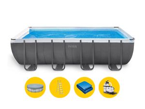 Intex Ultra Frame XTR Pool - 549 x 274 x 132 cm - met zandfilterpomp en accessoires