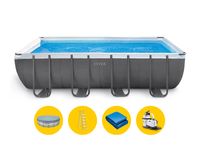 Intex Ultra Frame XTR Pool - 549 x 274 x 132 cm - met zandfilterpomp en accessoires