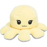 Trixie octopus omkeerbaar pluche roze / lichtblauw (19 CM) - thumbnail