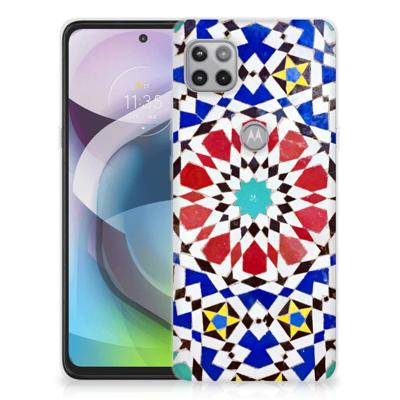 Motorola Moto G 5G | TPU | Siliconen hoesje | Mozaïek