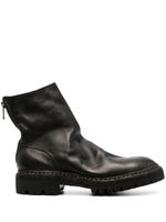 Guidi bottines 45 mm en cuir - Noir