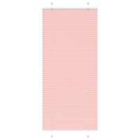 Plissé rolgordijn 90x200 cm stofbreedte 89,4 cm polyester roze