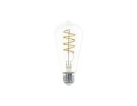 Eglo Ledlamp - e27 - 400 lm - ovaal - spiraal - helder - 2700k