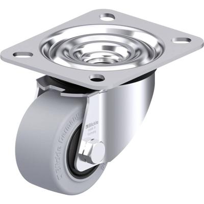 Blickle LE-POEV 60KF-SG Plaatstalen zwenkwiel Wieldiameter: 60 mm Draagvermogen (max.): 120 kg 1 stuk(s)