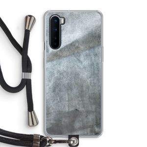 Grey Stone: OnePlus Nord Transparant Hoesje met koord