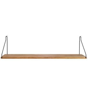 Frama Shelf wandplank 80x20 naturel|zwart