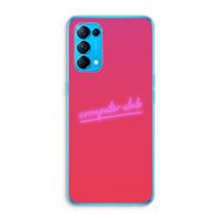 Vice Glow: Oppo Find X3 Lite Transparant Hoesje