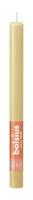 Bolsius huishoudkaars rustiek 27 cm oat beige