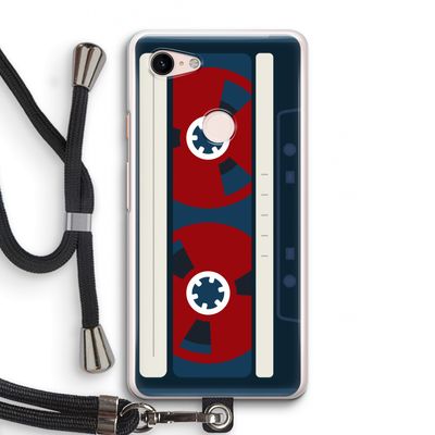 Here's your tape: Pixel 3 Transparant Hoesje met koord