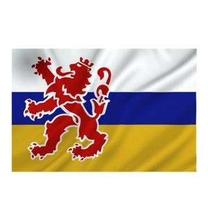 Provincie Limburg vlag - 100 x 150 cm - Provincie vlaggen - polyester