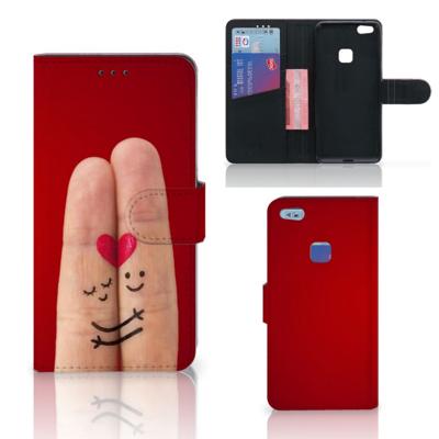 Huawei P10 Lite | Wallet Case | met Pasjes | Liefde - Origineel Romantisch Cadeau